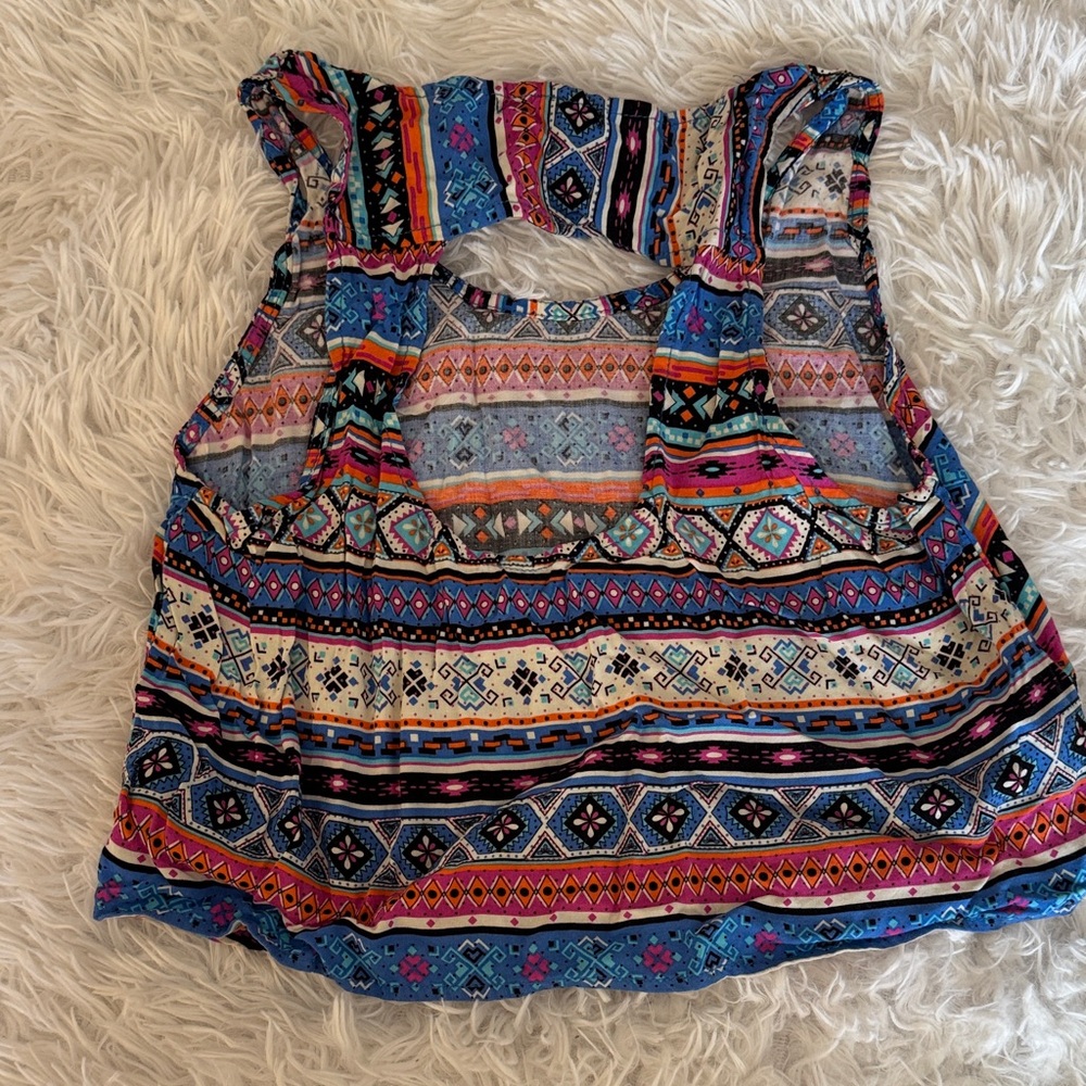 Forever 21 Multicolor Patterned Tank Top - Picture 5 of 8